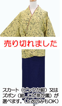 洗える二部式きもの