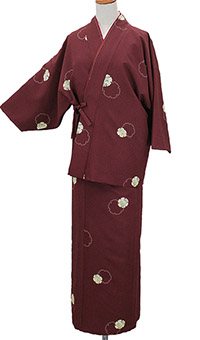 けんろく洗える二部式きもの